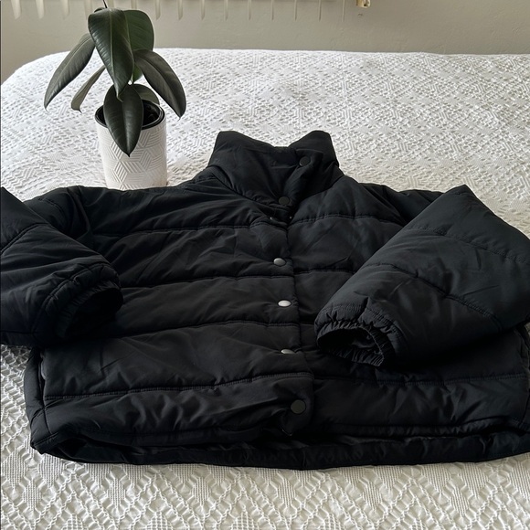 Wild Fable Black Puffer Jacket - Picture 1 of 4